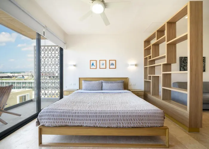 Apartment Luxury Equipped With Rooftop Pool & Gym - Piedra Azul 605