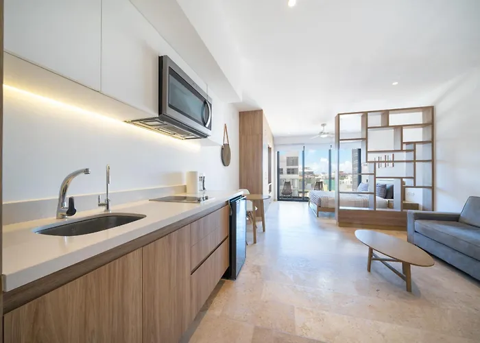 Luxury Equipped With Rooftop Pool & Gym - Piedra Azul 605