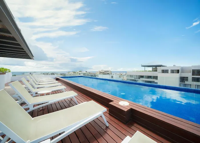 Luxury Equipped With Rooftop Pool & Gym - Piedra Azul 605