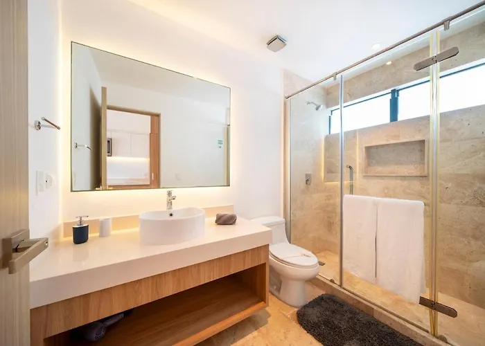 Piedra Azul - Modern With Balcony Apartment Playa del Carmen